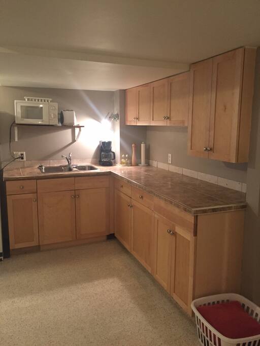 equipped kitchen