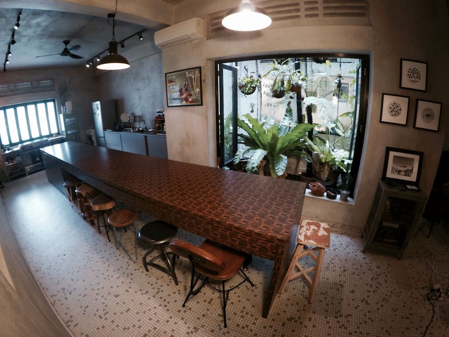 Dining/Light Well