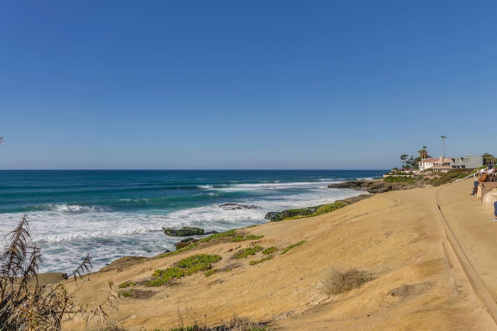 Windandsea Beach directly across the street.