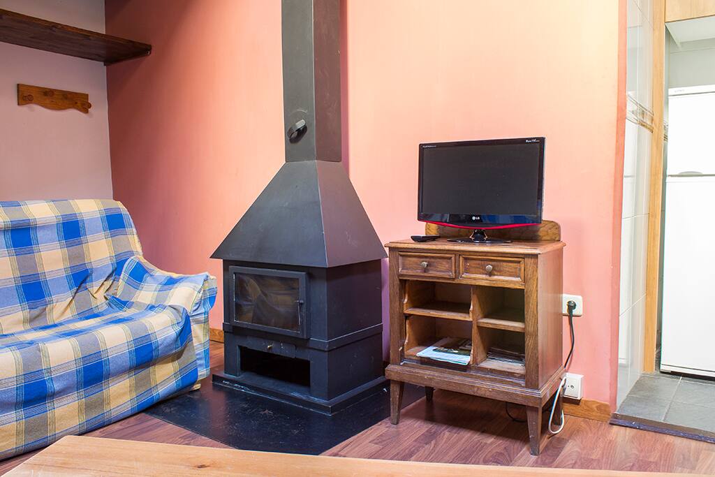 salon chimenea