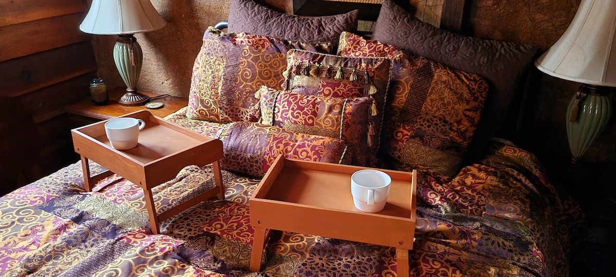 يتم تضمين صواني الإفطار.