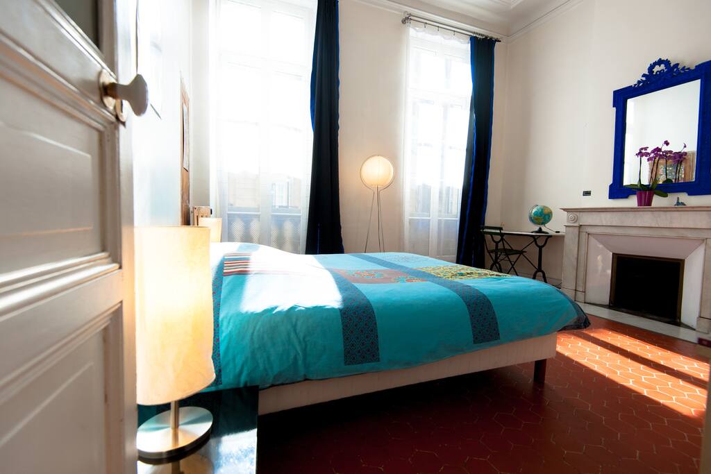 Chambre "Ciel bleu".
