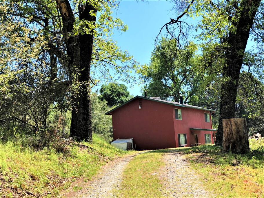 Rustic Red Cabin