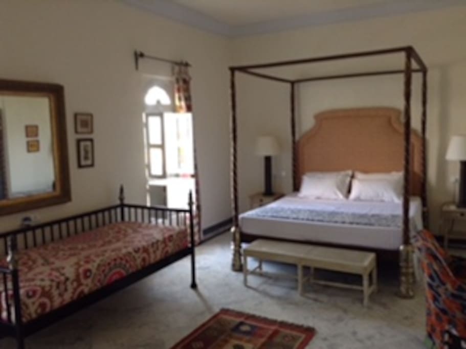 The bedroom