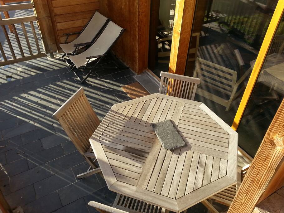 Terrasse plein sud