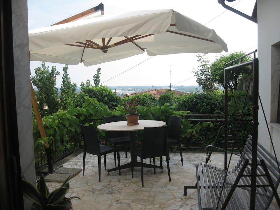 La terrazza panoramica