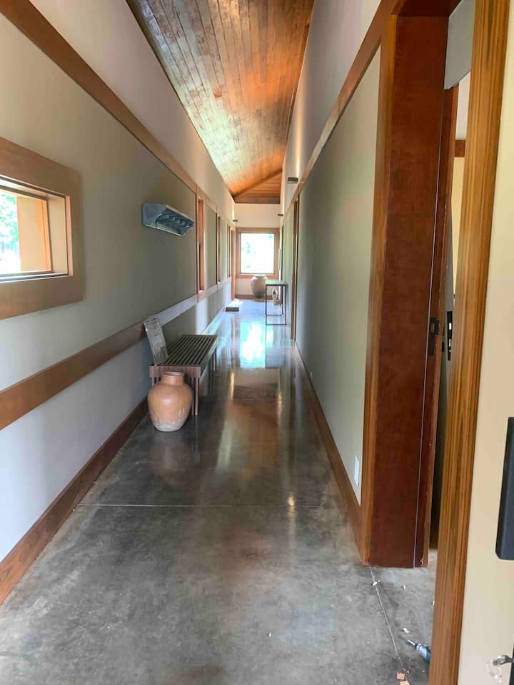 Hallway of suites 