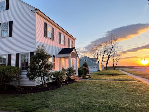 Beautiful views and just ONE HOUSE from the beach