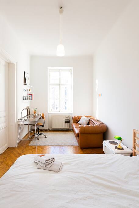 workspace and couch