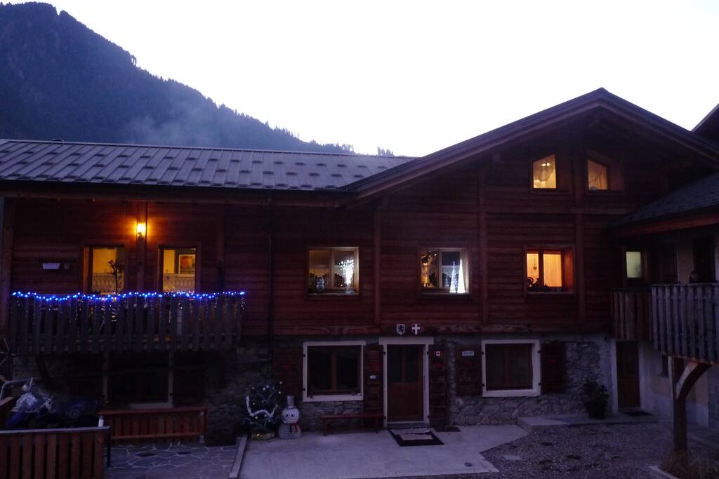 De nuit en hiver.