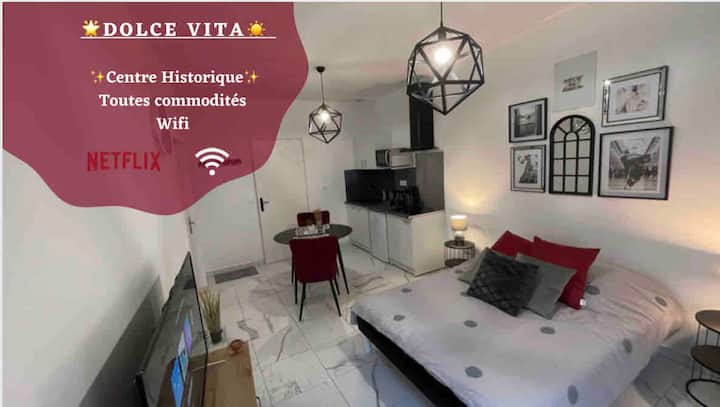 Dolce Vita Centre Historique- Wifi- Netflix - Niort