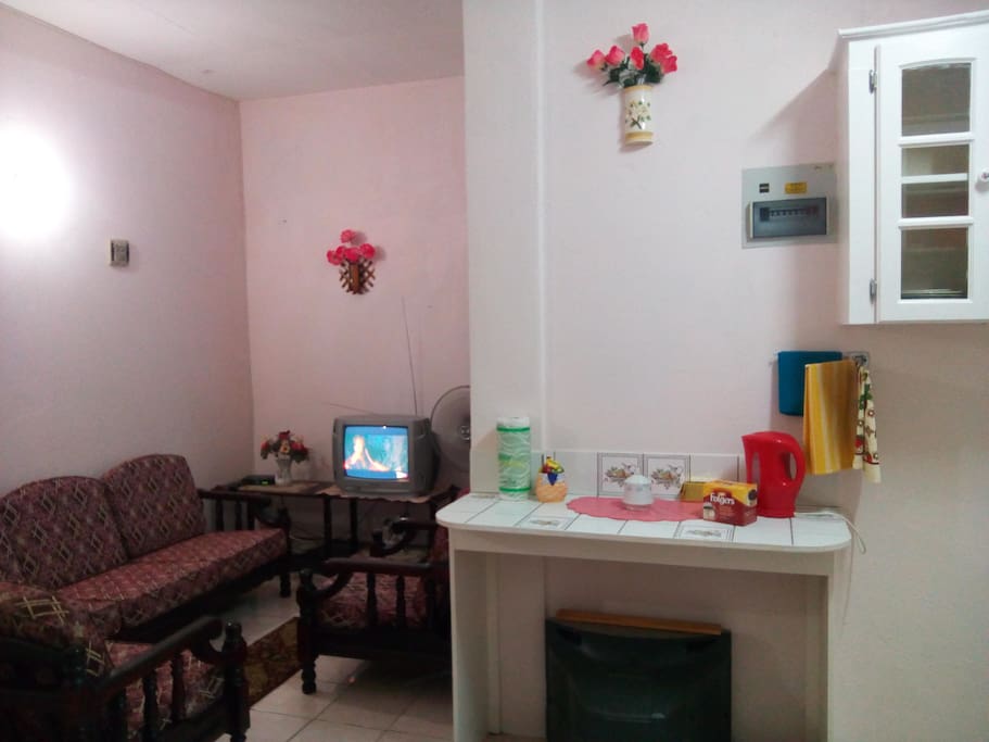 Dinning and Living Room area