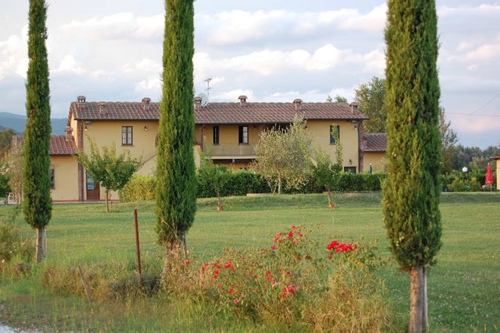 Facciata dell'agriturismo