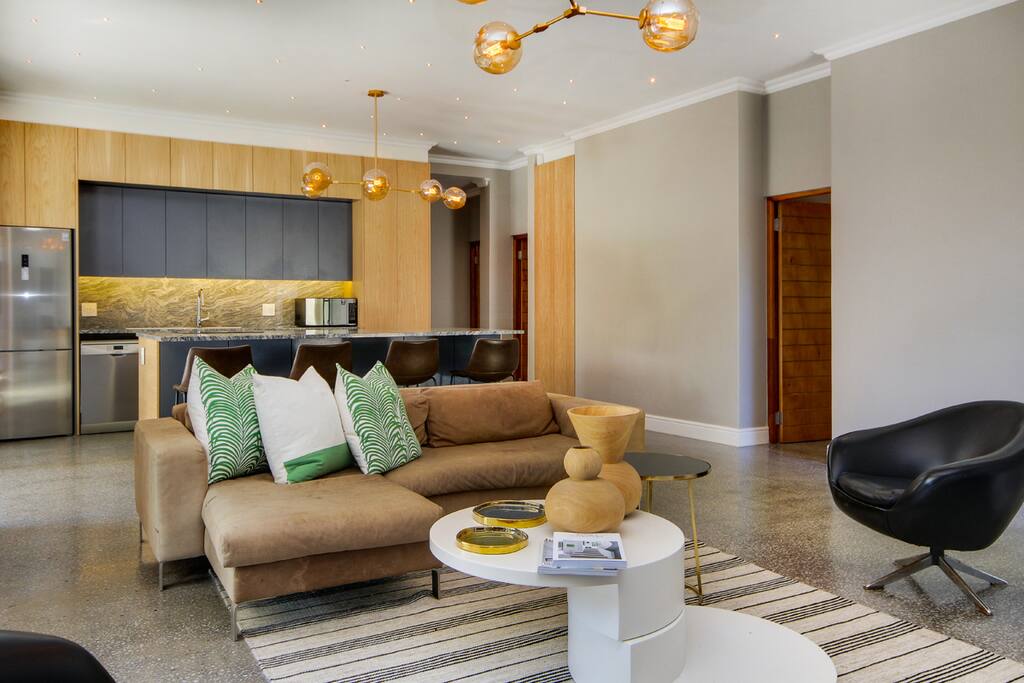 Open plan living space