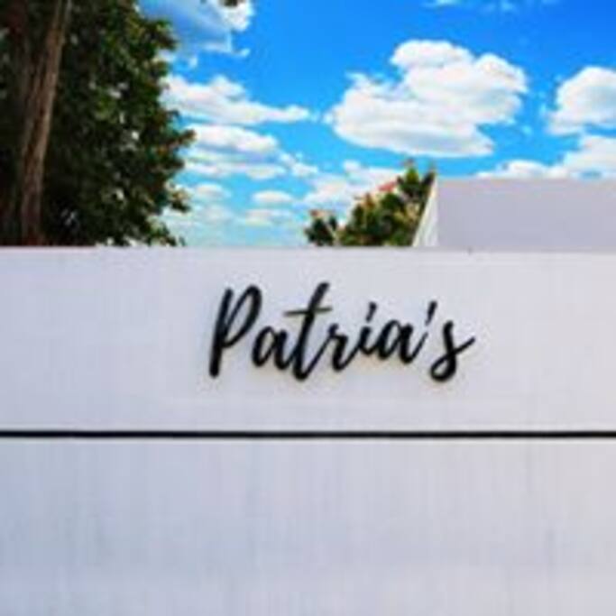 Blue skies and white lines at Patria's Gensan.