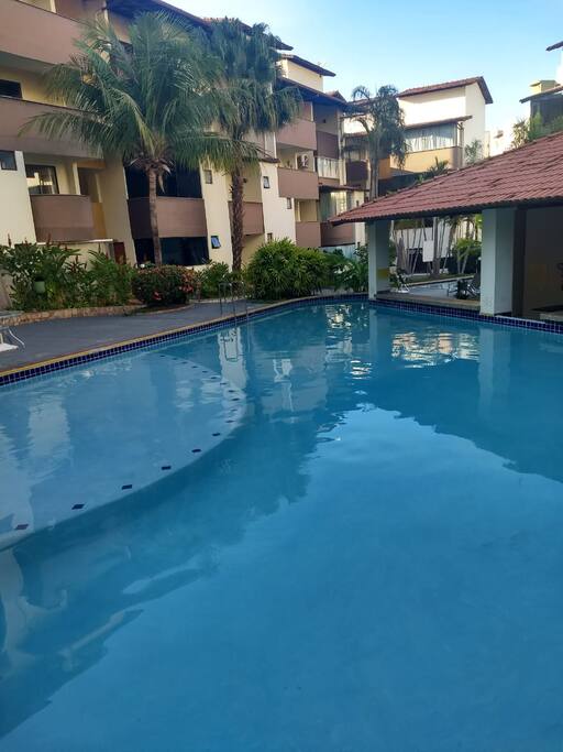 Vista piscina (em frente ao apto)