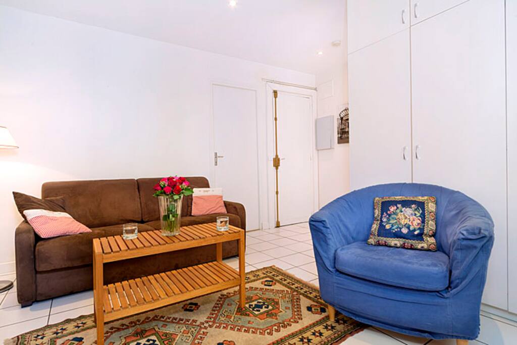 View of living area