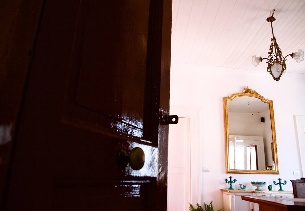 The entrance