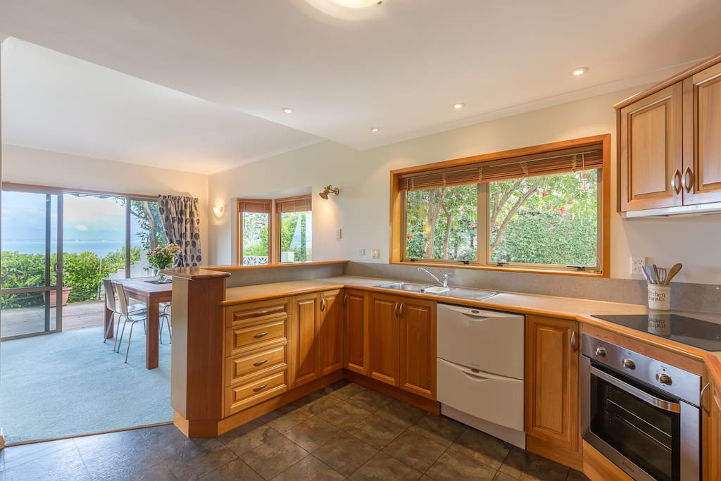 Well equipped kitchen