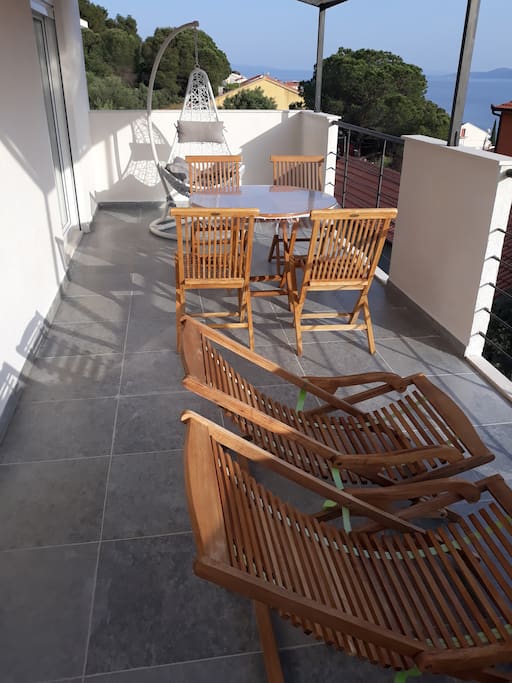 the terrace