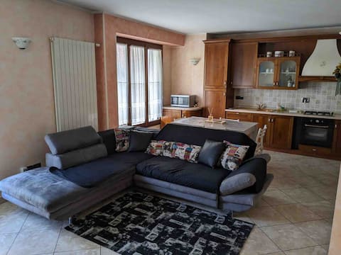 Accommodation in the historic center of Rivarolo Canavese