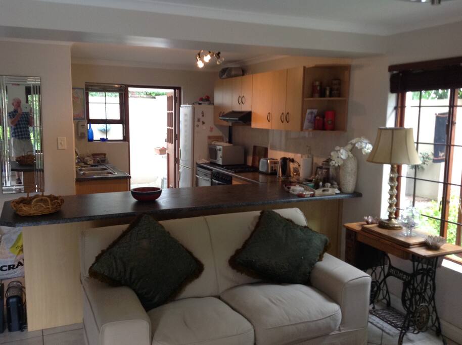 lounge to kitchen view