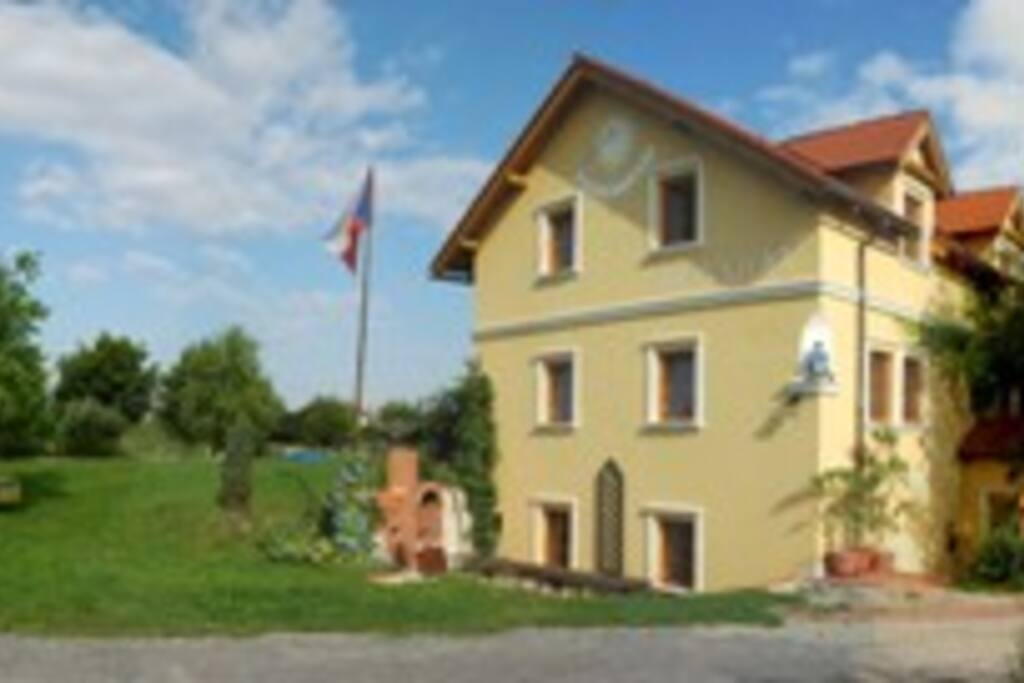 House in garden
