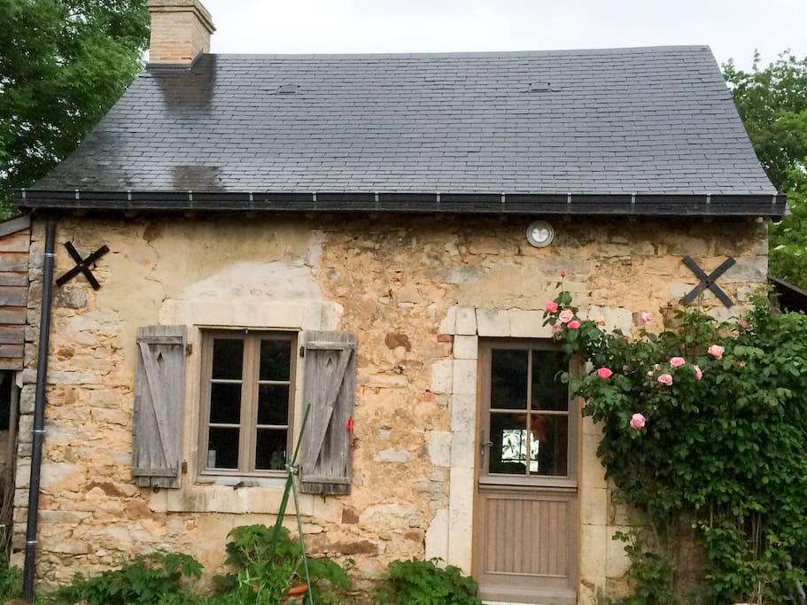 Maison vue de l'extérieur