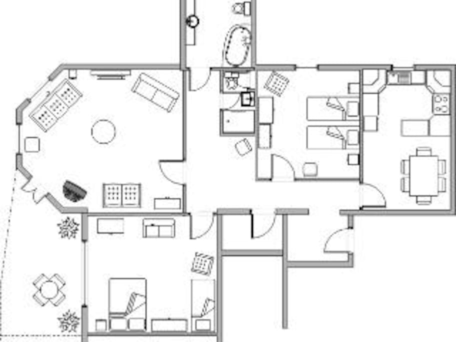 Floor plan of 2 Channel View