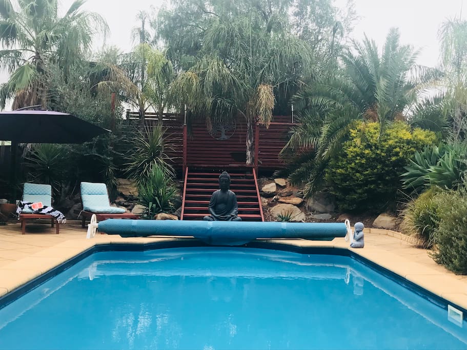 Full use of pool and decking