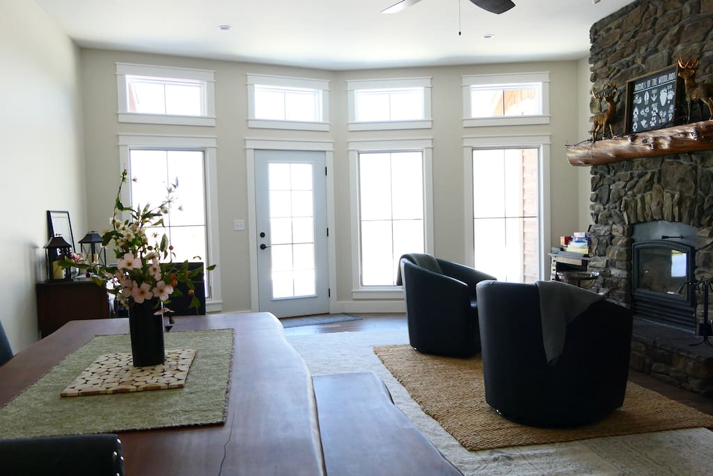 The Great Room is our common guest space located in the center of the house.
