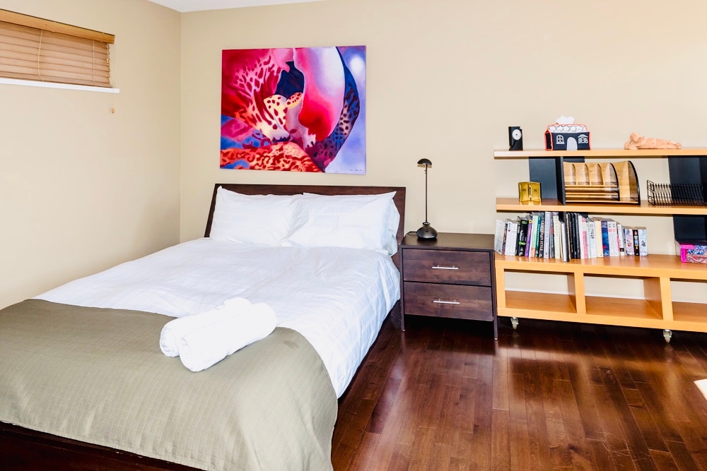 ห้อง 2 พร้อมเตียงควีนไซส์ + ห้องน้ำส่วนตัว