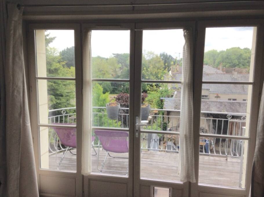 vue chambre 1er étage