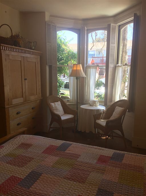 Your sitting area with village view