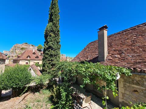 "Gîtes Brun"
Maison la Treille in the heart of the village