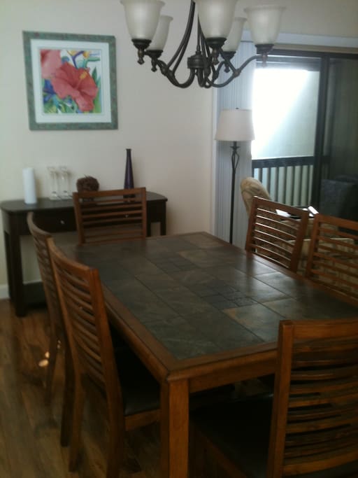 Dining area.