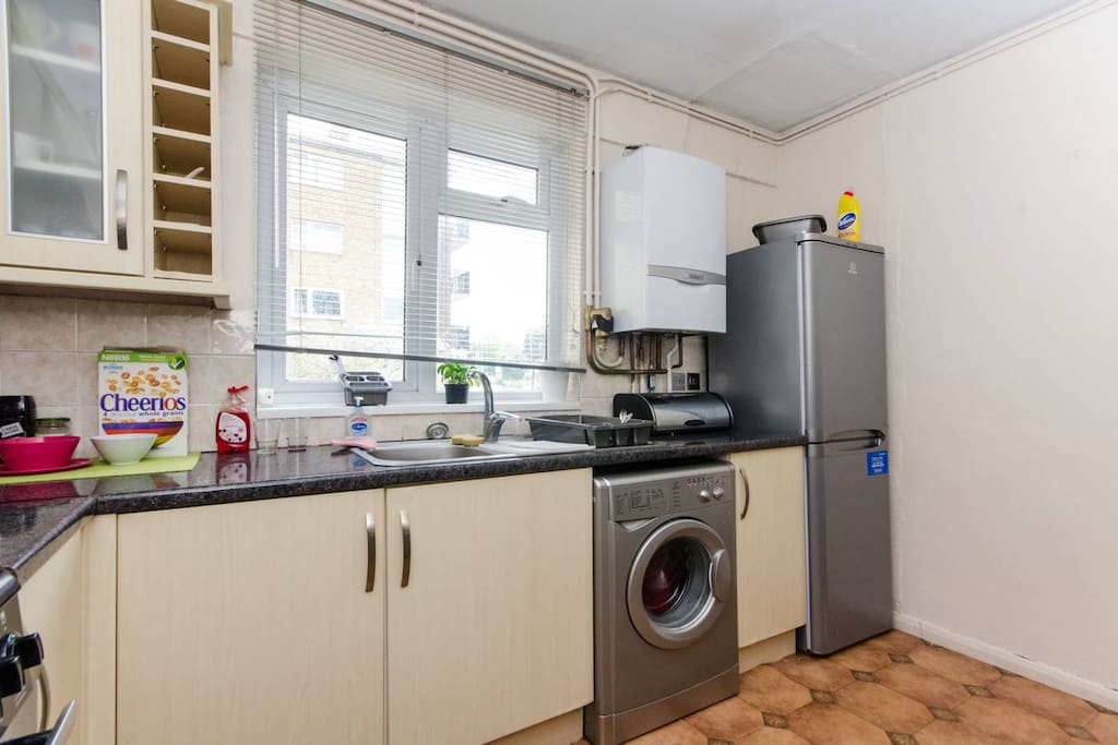 Fitted kitchen with appliances