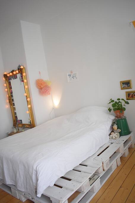 Your bed (the plant on the right doesn't need water)