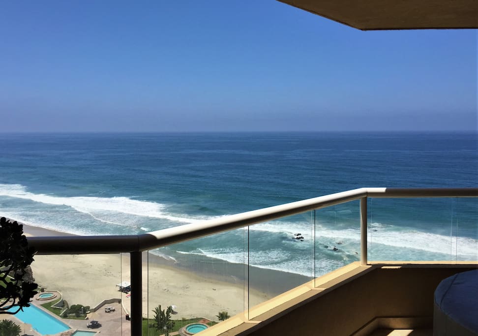 Views from the balcony...