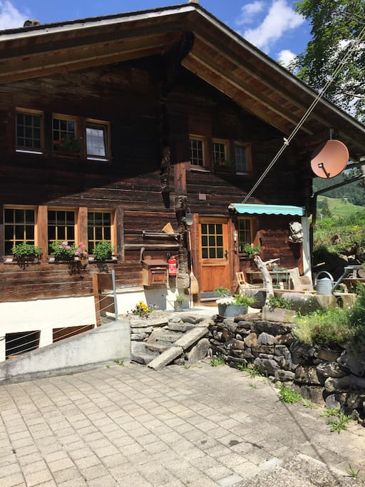 Chalet in der Natur