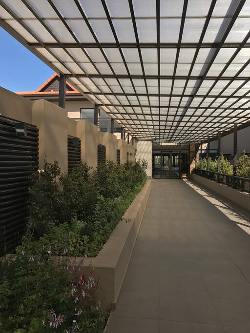 Entrance to Zimbali Suites