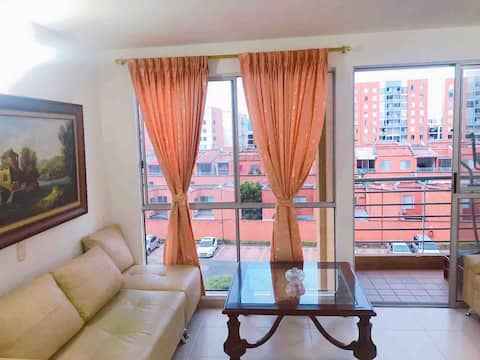 Vacation apartment with pool in Valle del Lili