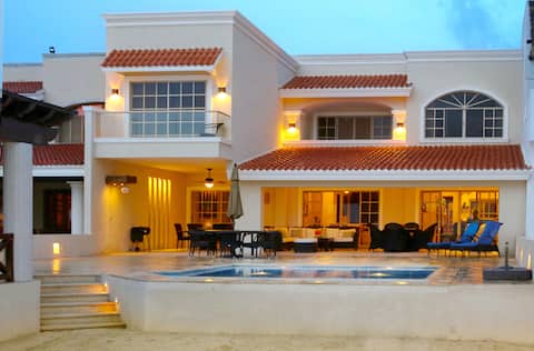 Beautiful beach house by the sea