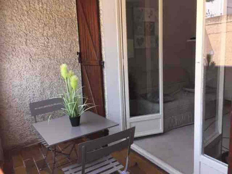 Notre agréable terrasse