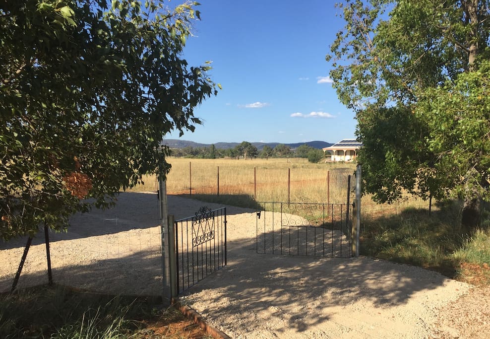 Separate entrance & fully fenced