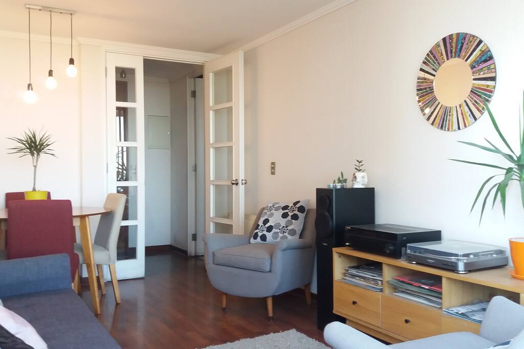 Área Común de Living - Comedor.