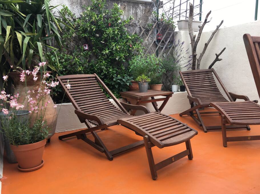 Notre terrasse sur les toits