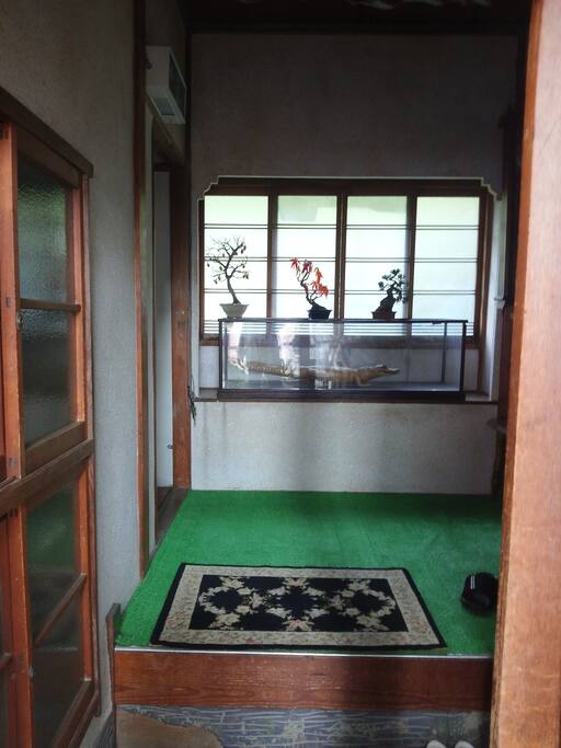 玄関です。