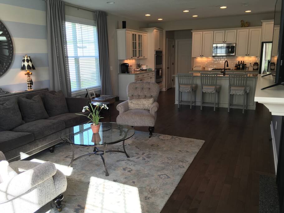 Kitchen and Living Area