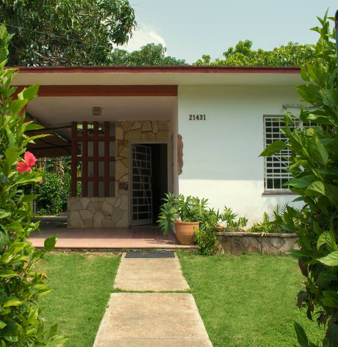 Entra principal de la casa